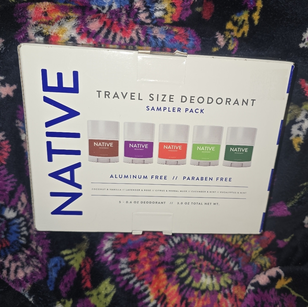 NATIVE Deodorant Sampler Pack • NIB